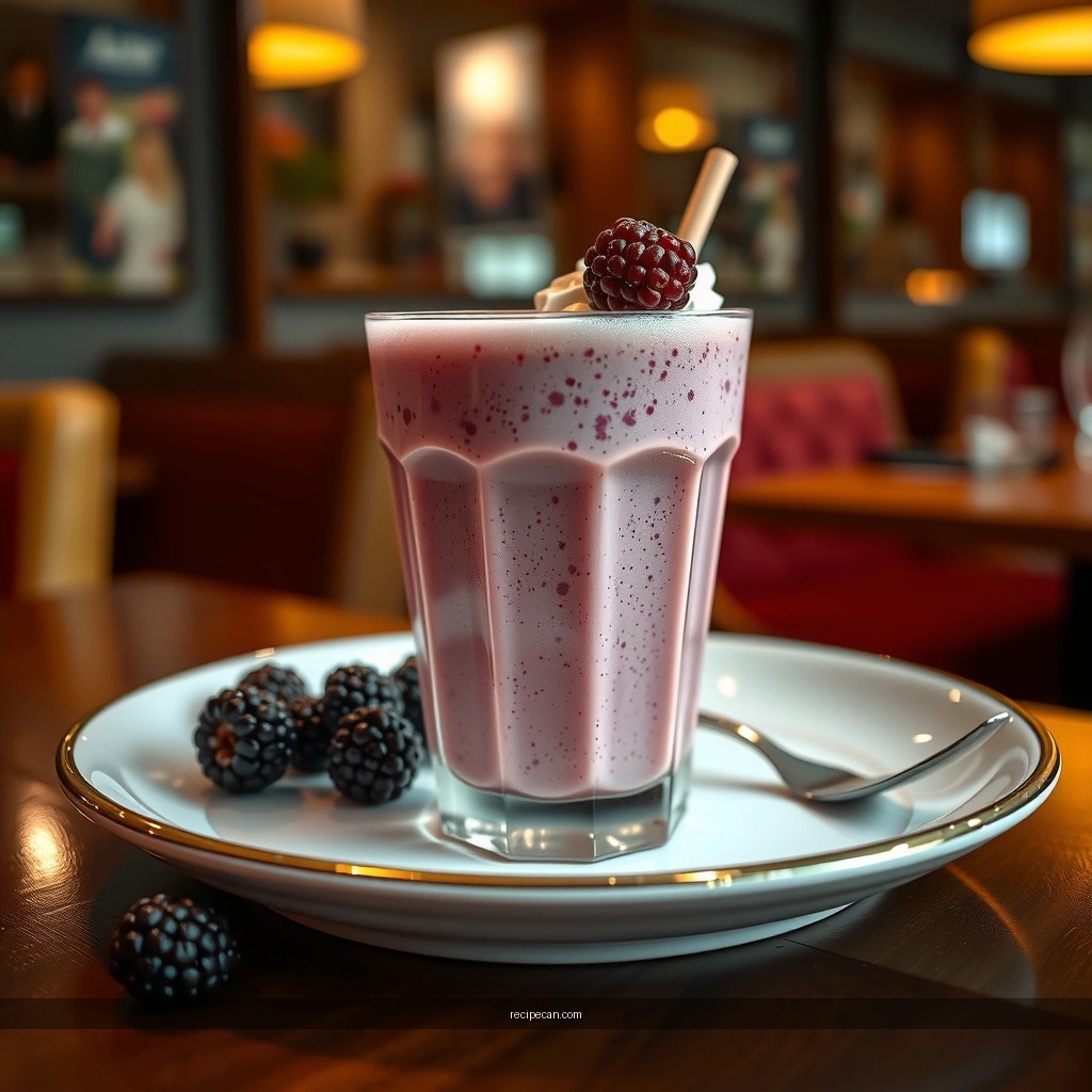 Blackberry Flavor - blackberry milkshake recipe