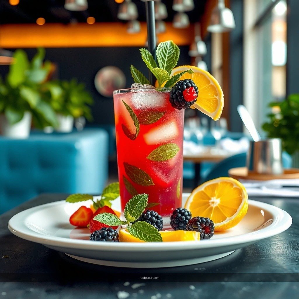 Blackberry Mint Mojito - blackberry mint mojito recipe