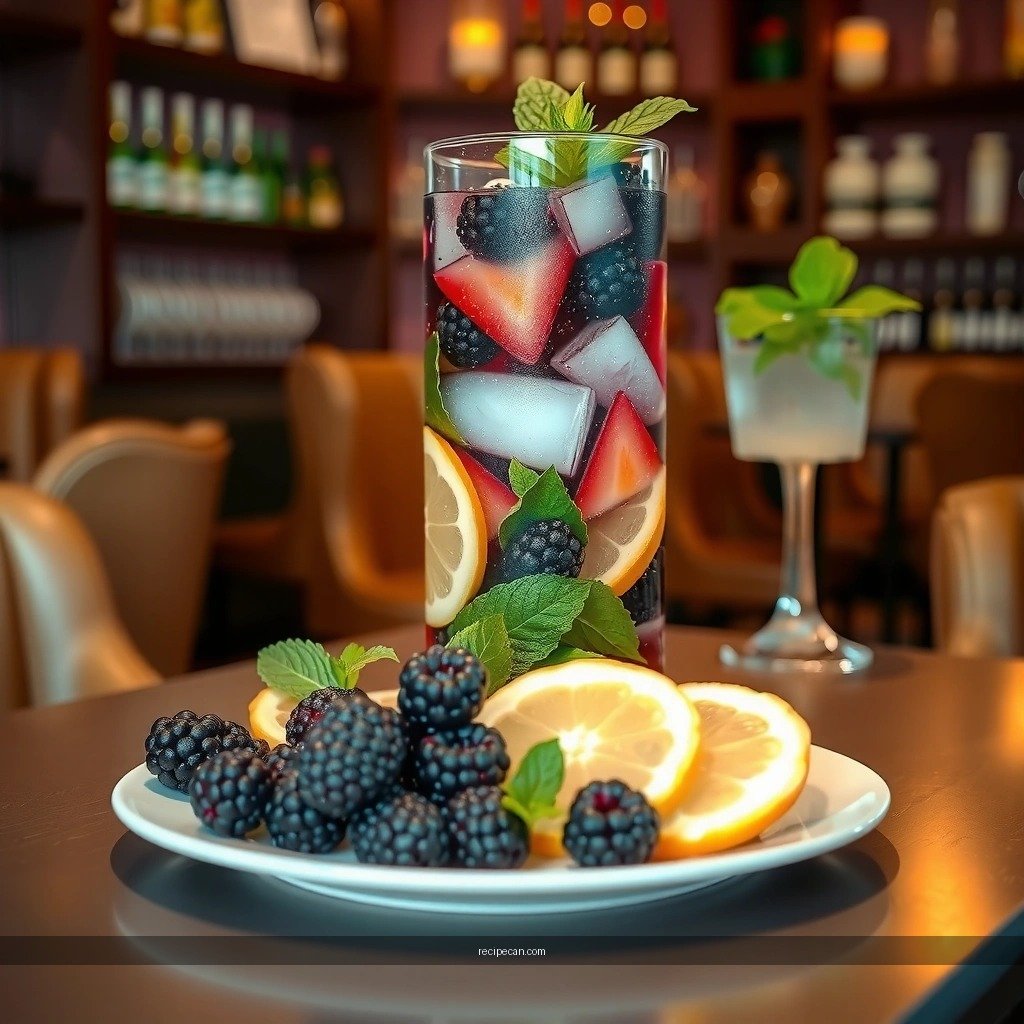 Blackberry Mojito - blackberry mojito pitcher recipe