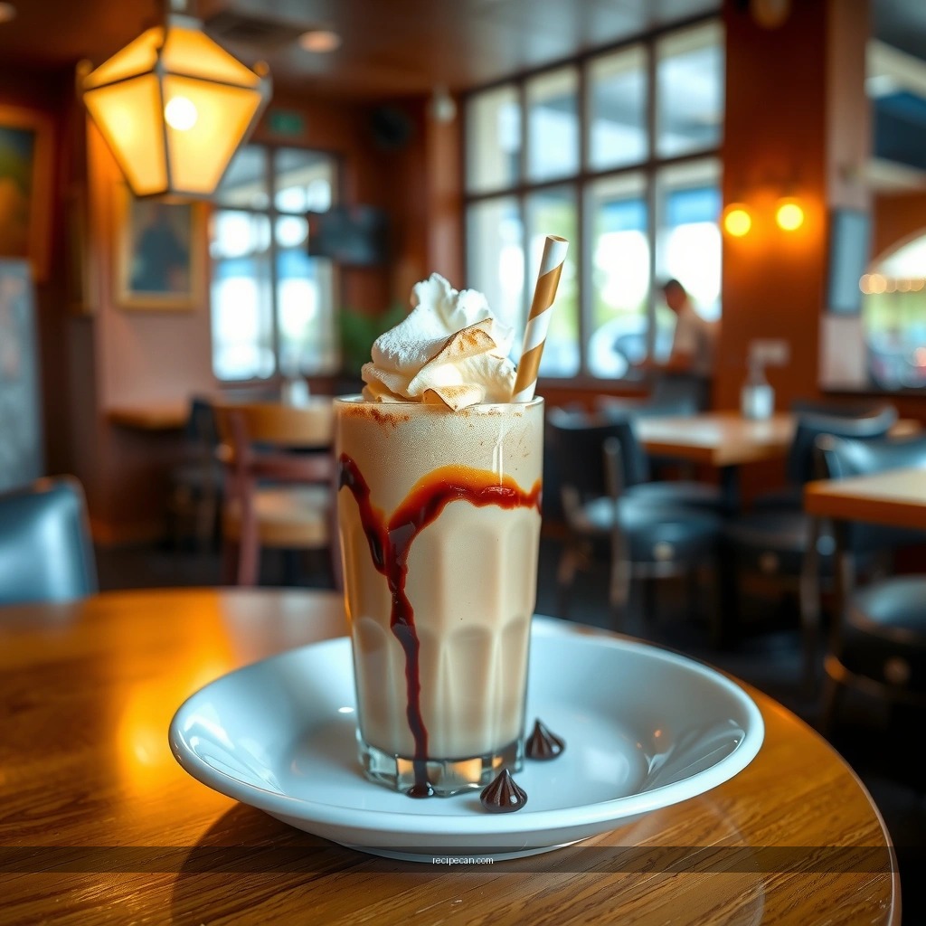 Blend - chocolate malt milkshake recipe