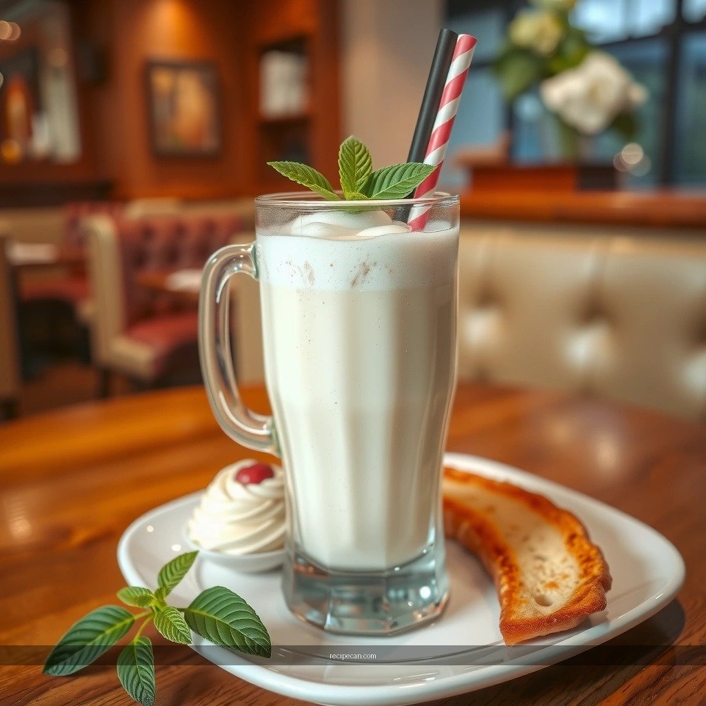 Blend - milkshake in a blender recipe