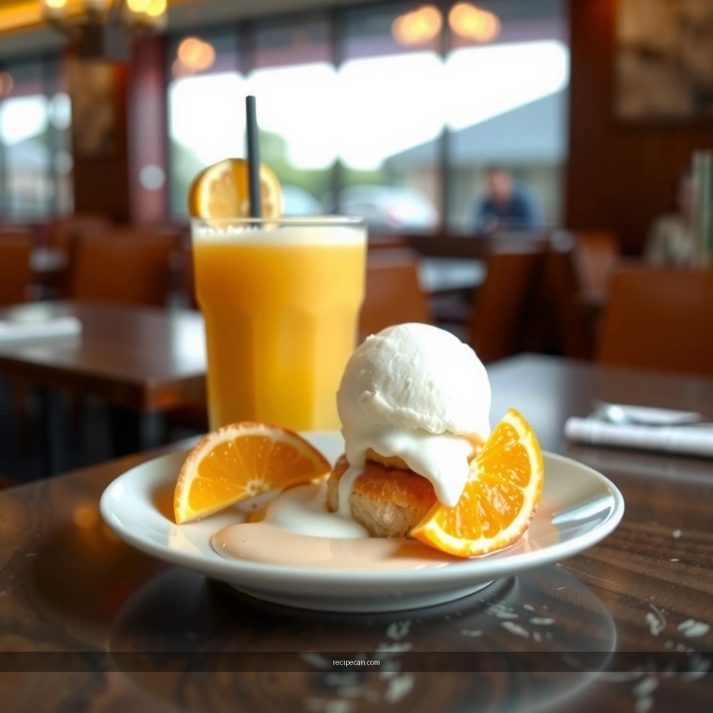 Blend Method - orange julius with ice cream recipe