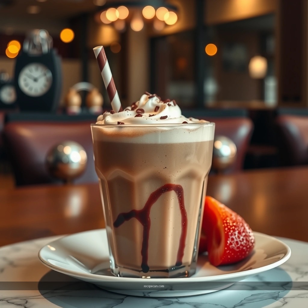 Blending Method - milkshake recipe chocolate