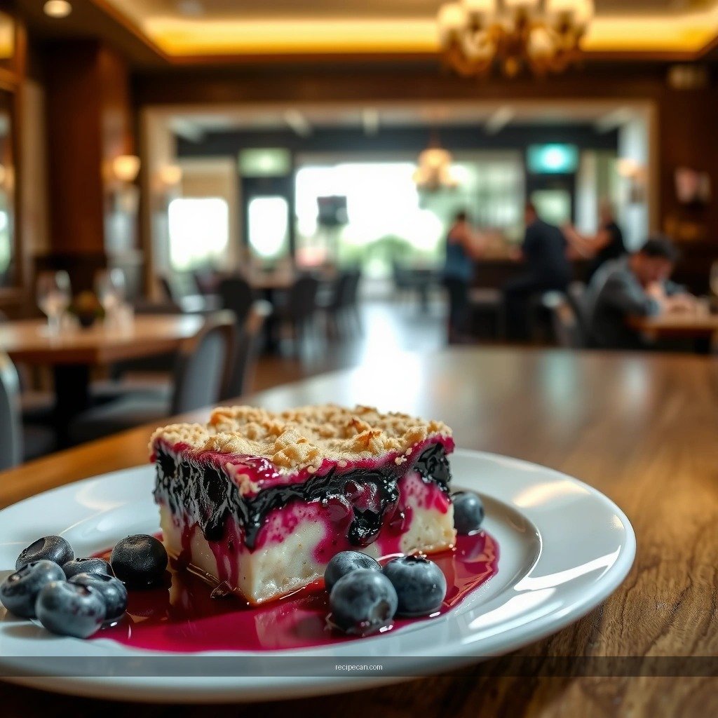 Blueberries - best blueberry crumble recipe
