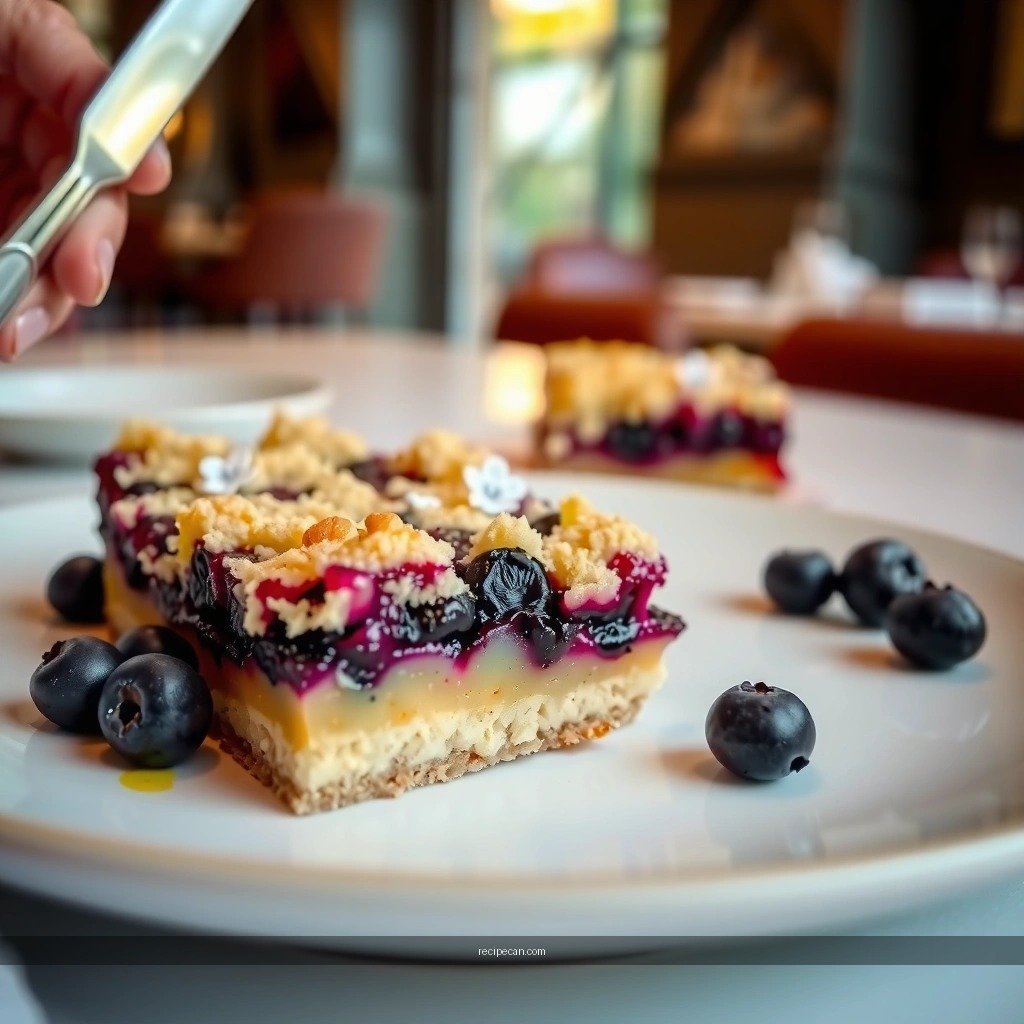Blueberry Filling - blueberry crumble bars recipe