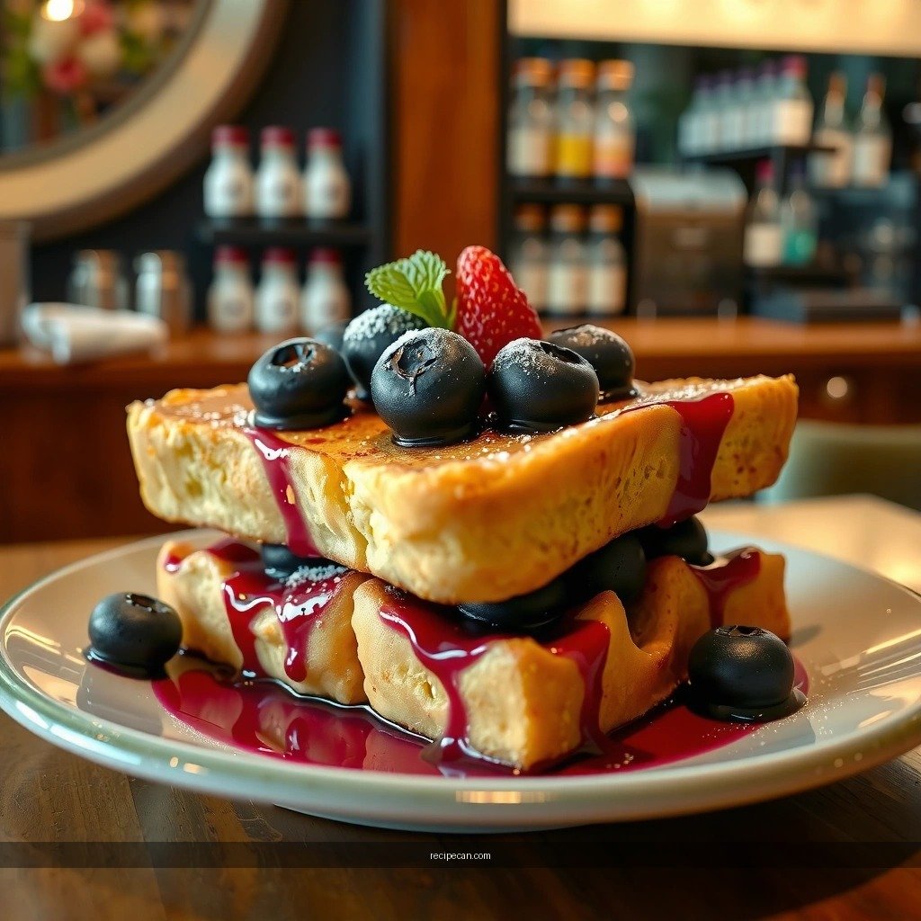 Blueberry French Toast Casserole - recipe for blueberry french toast casserole
