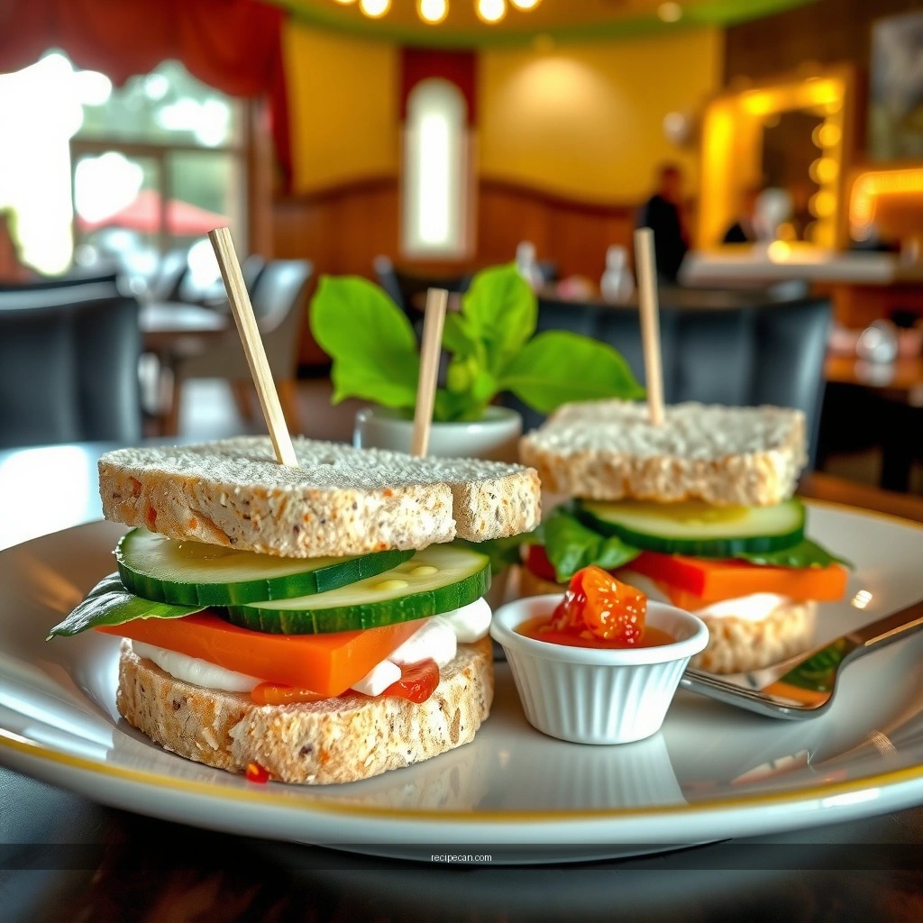 Bread - cucumber tea sandwiches recipe
