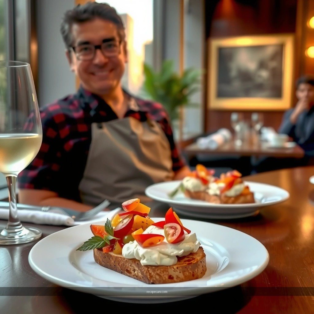 Bread - breakfast bruschetta recipe