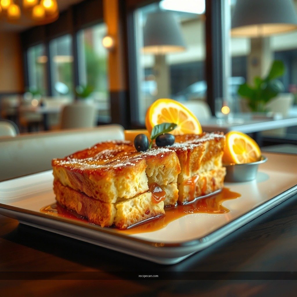 Bread - overnight baked french toast recipe