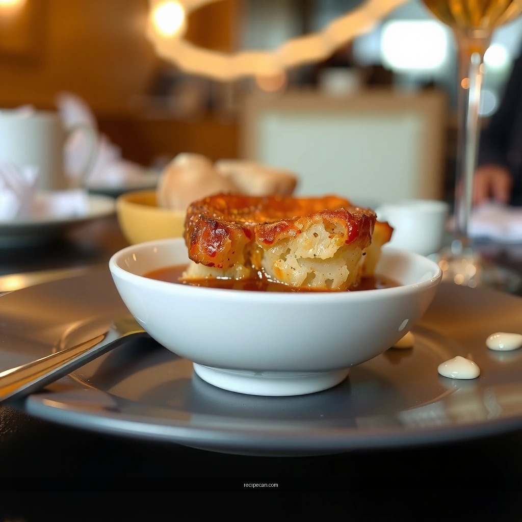 Bread and Custard - bread pudding recipe with rum