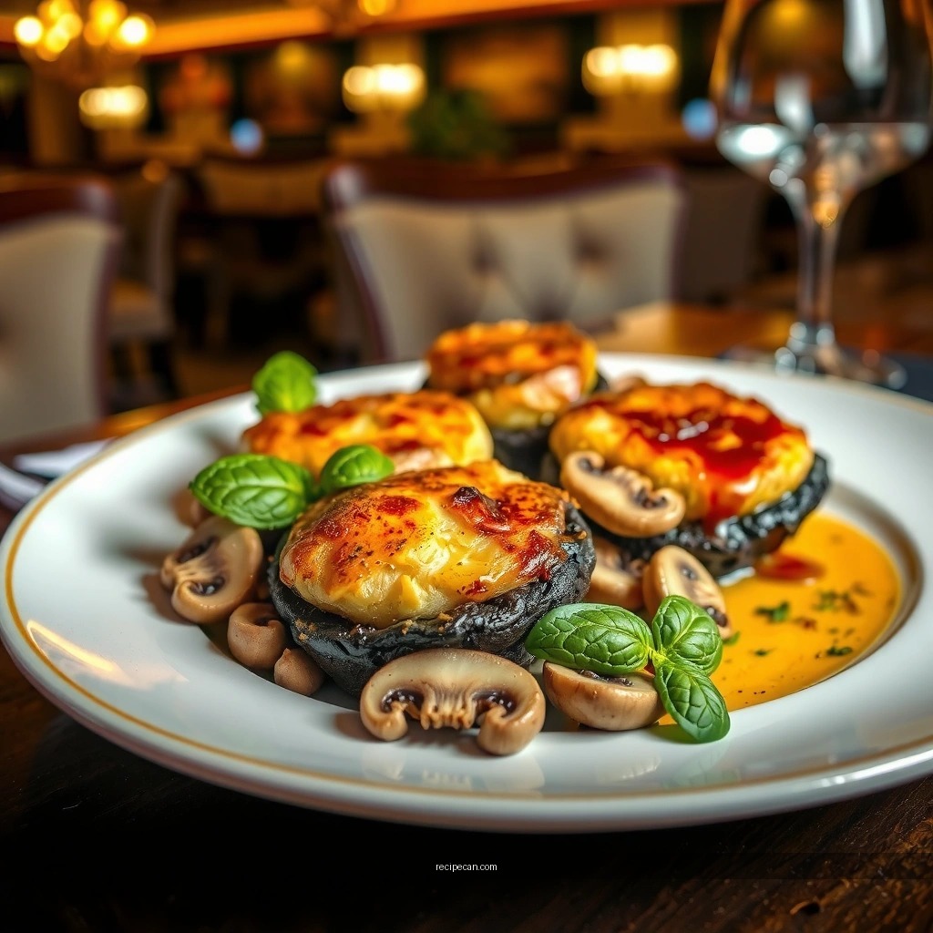 Bread and Custard - recipe mushroom bread pudding