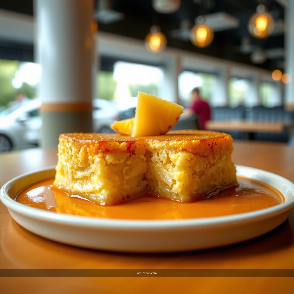 Bread and Pineapple - bread pudding recipe with pineapple