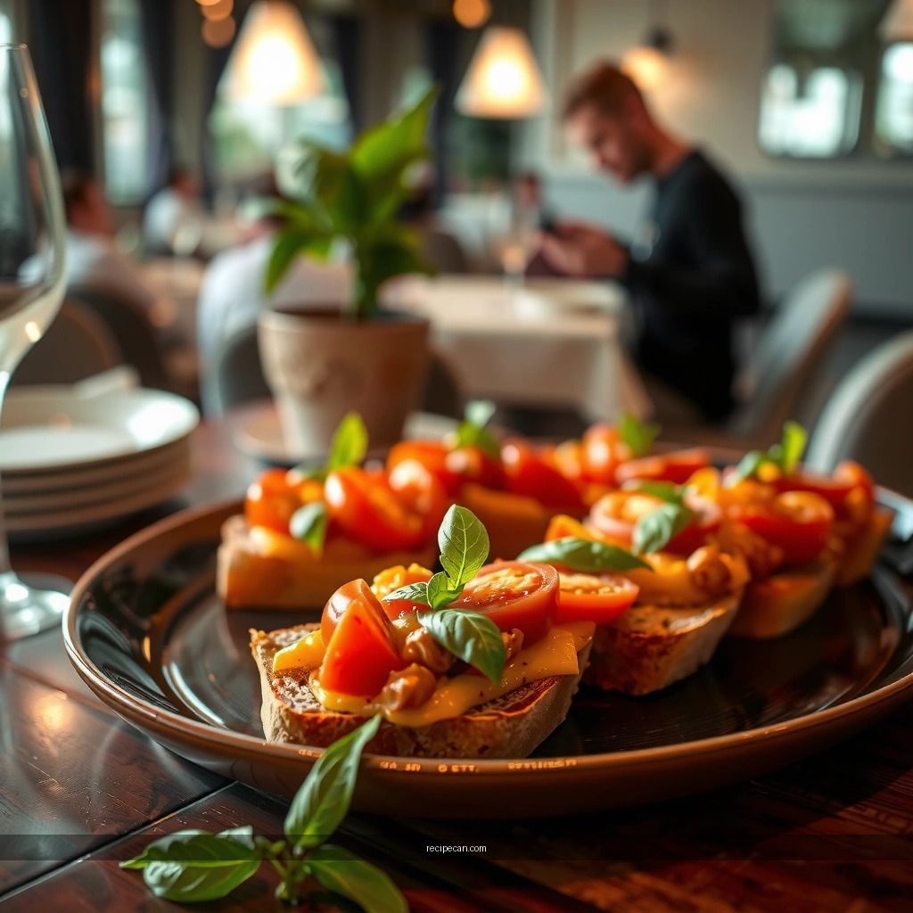 Bread and Tomatoes - bruschetta recipe italian