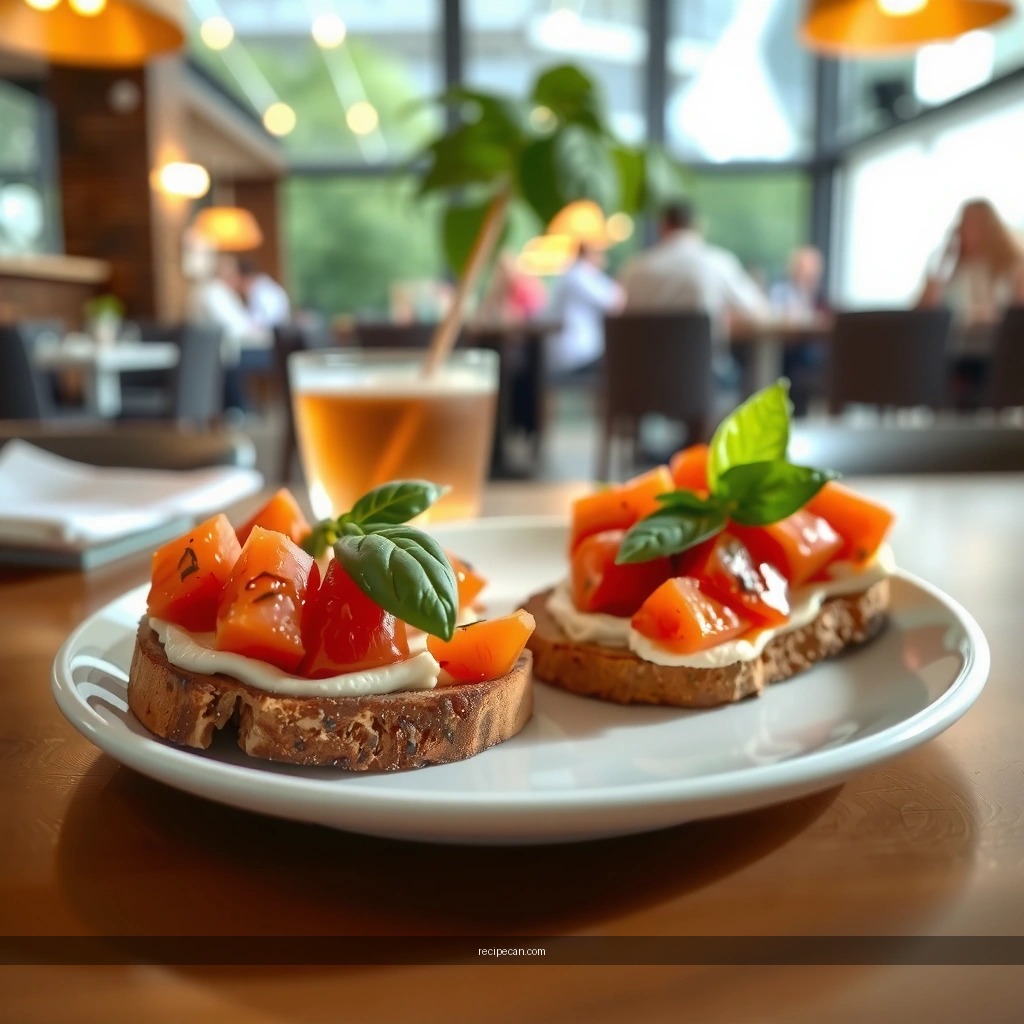 Bread for Bruschetta - traditional italian bruschetta recipe