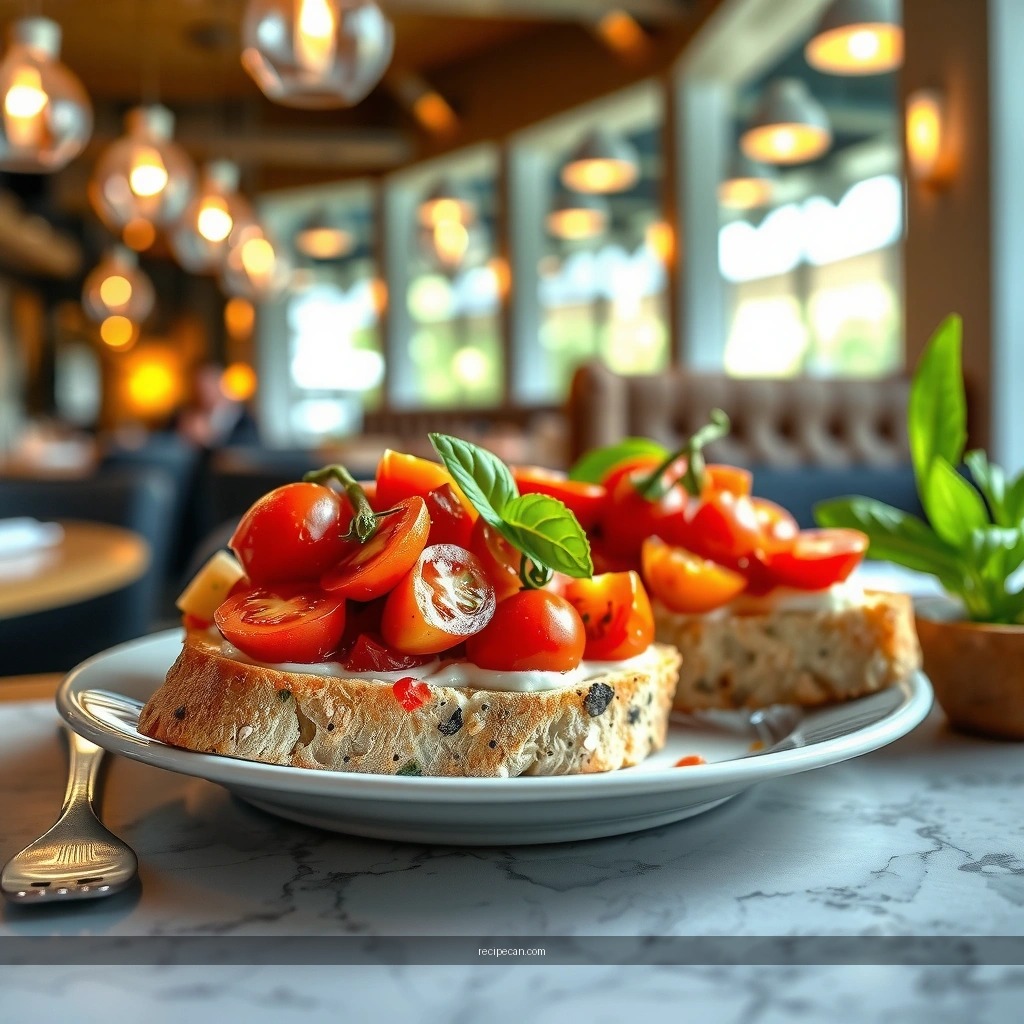 Bread for Bruschetta - best italian bruschetta recipe