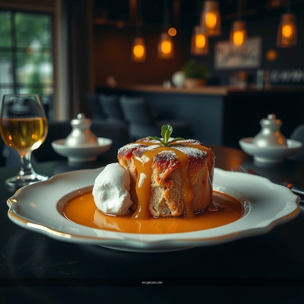 Bread Pudding - bread pudding and rum sauce recipe