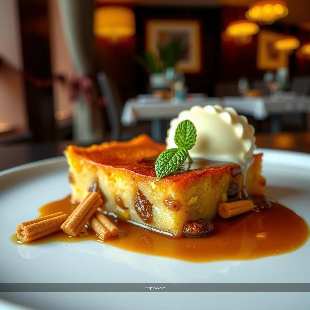 Bread Pudding - bread pudding recipe with rum sauce