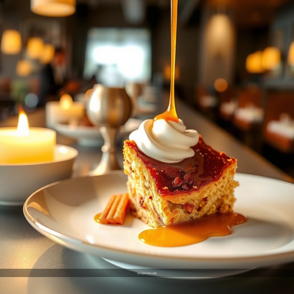 Bread Pudding Base - recipe for bread pudding with caramel sauce