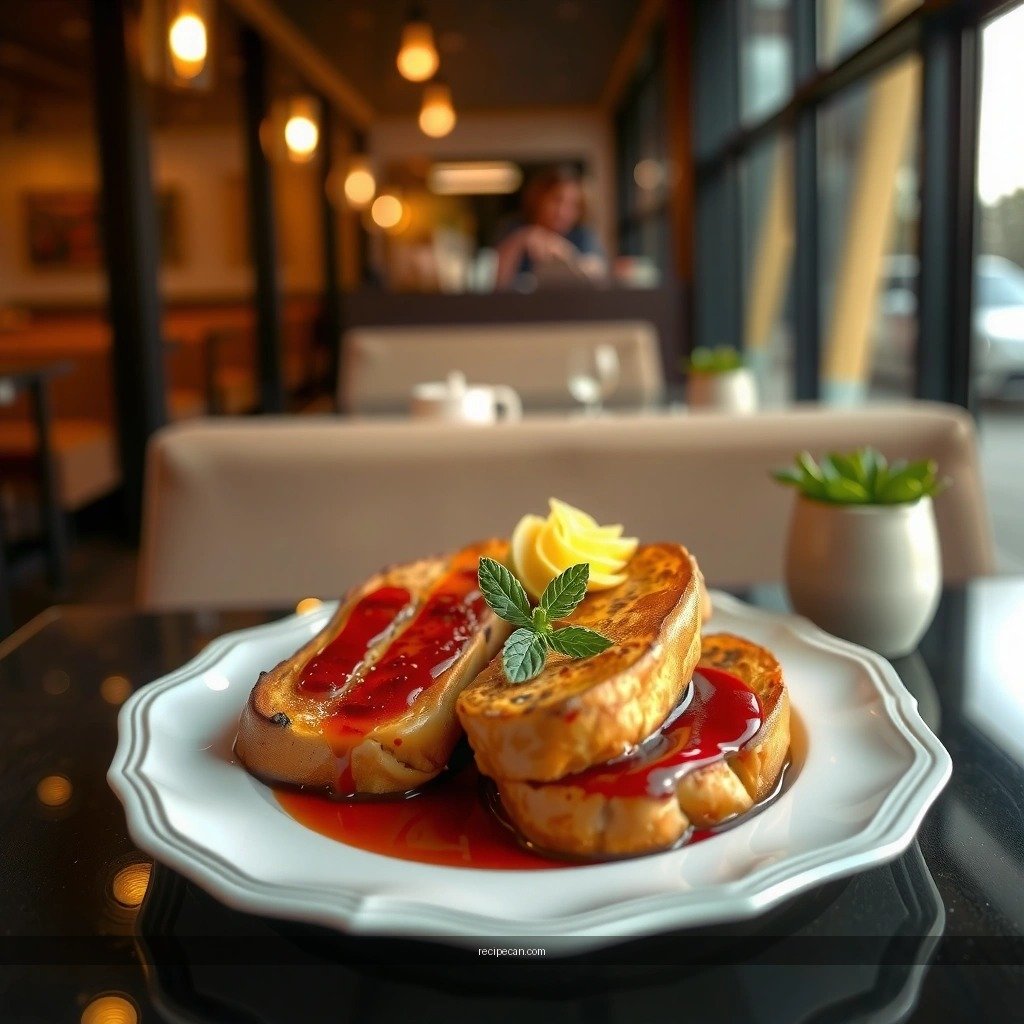 Bread Tips - french toast recipe for one