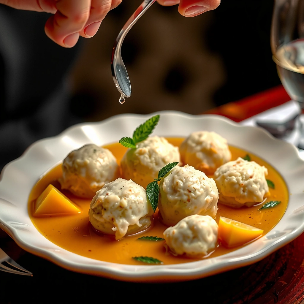 Broth - matza ball soup recipe