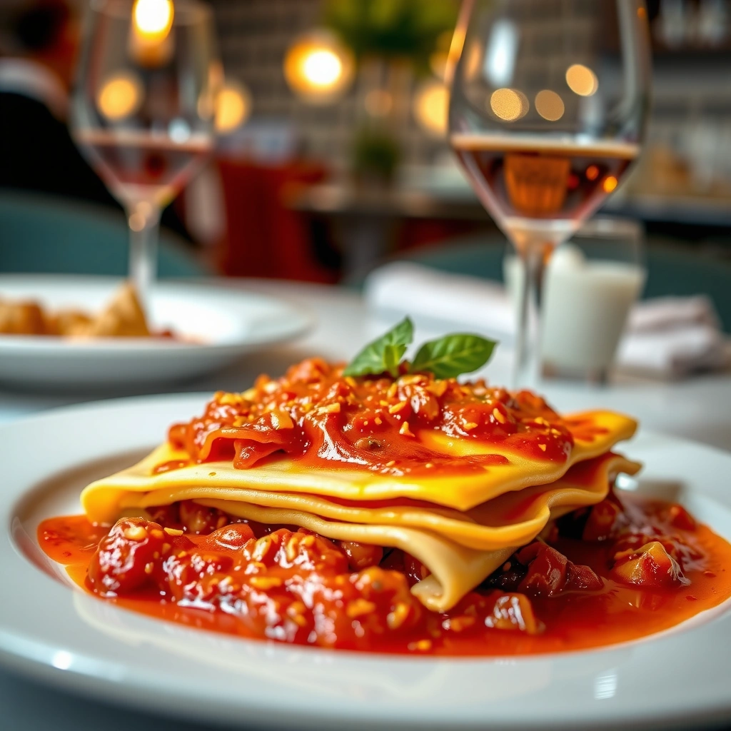 Brown the Meat - lasagna meat sauce recipe