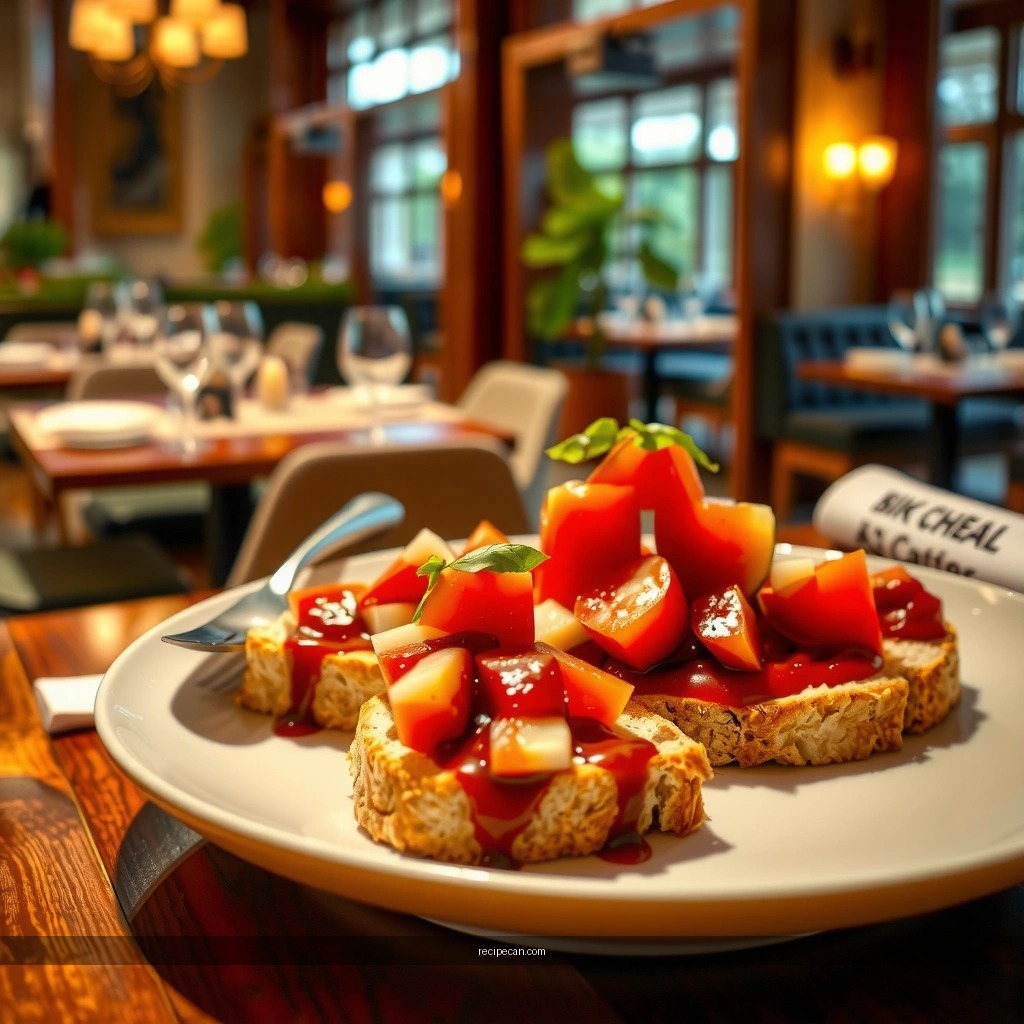 Bruschetta - classic italian bruschetta recipe