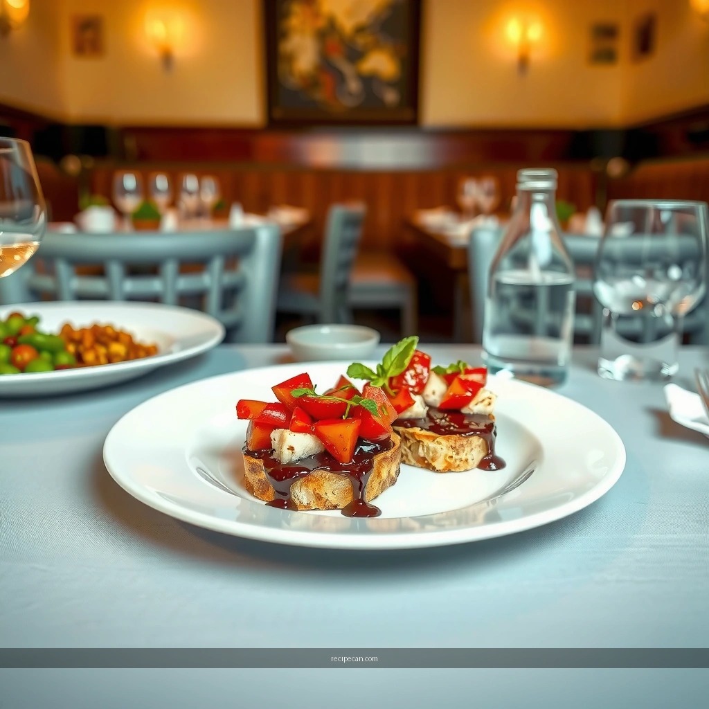 Bruschetta - bruschetta with balsamic glaze recipe