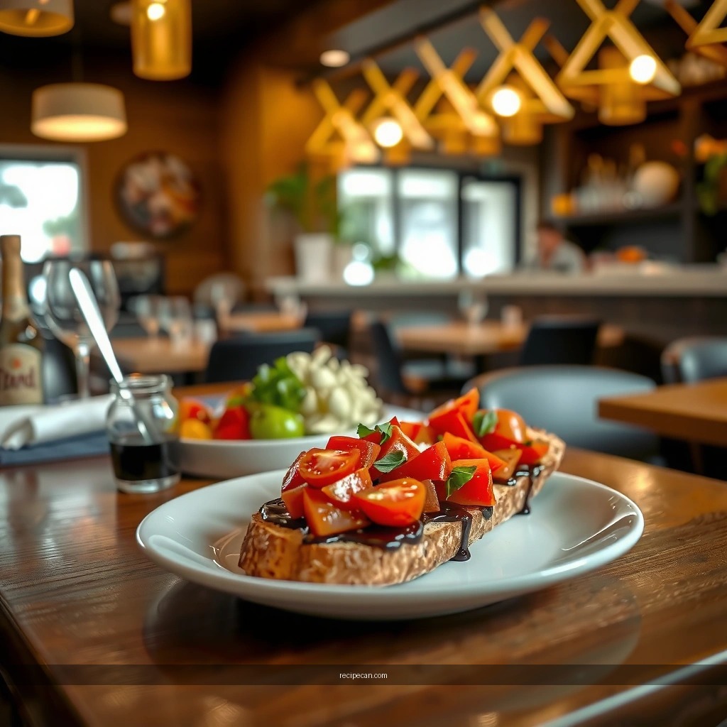 Bruschetta - bruschetta recipe balsamic vinegar