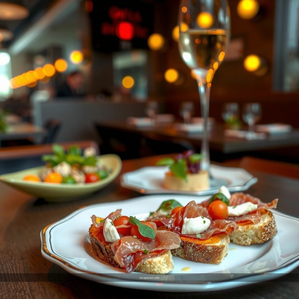 Bruschetta - bruschetta with prosciutto recipe