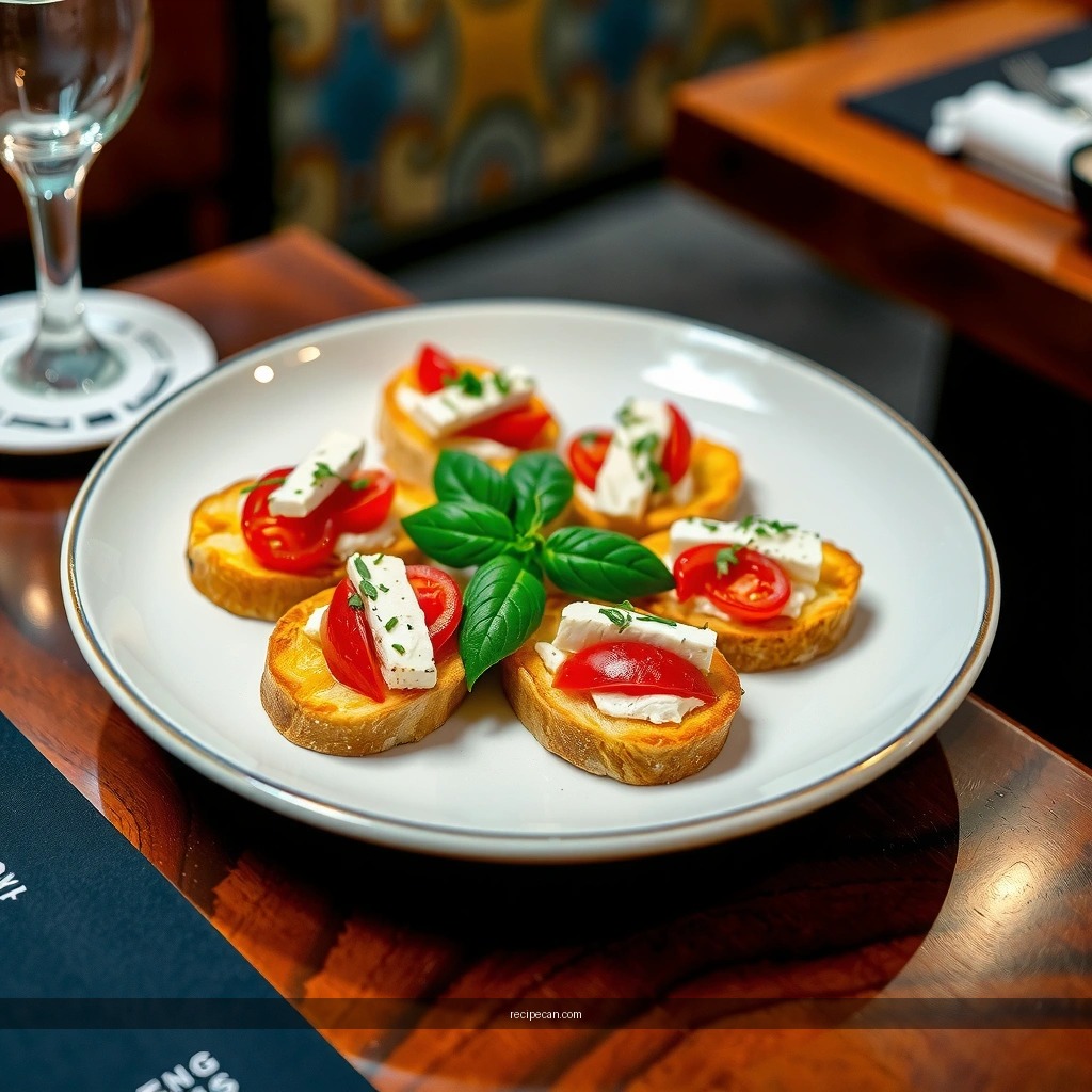 Bruschetta and Feta - bruschetta and feta recipe