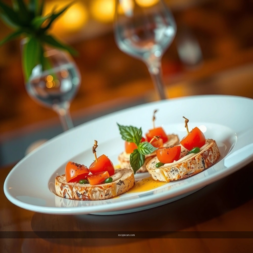 Bruschetta Base - bruschetta and cheese recipe