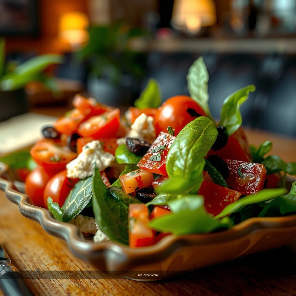 Bruschetta Salad - bruschetta salad recipe