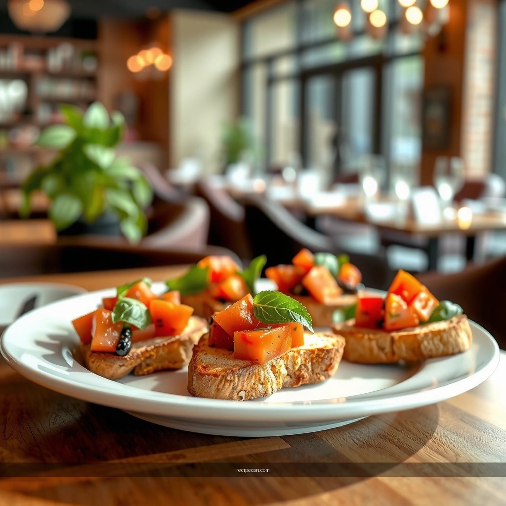 Bruschetta Toast - bruschetta toast recipe