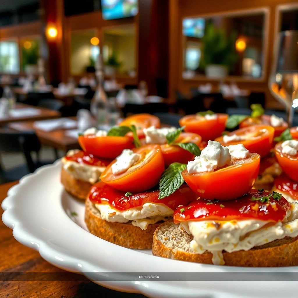 Bruschetta Tomato Topping - recipe for chicken bruschetta