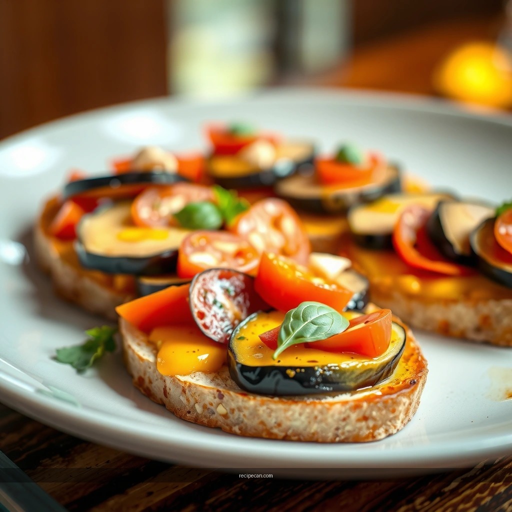 Bruschetta Topping - eggplant bruschetta recipe