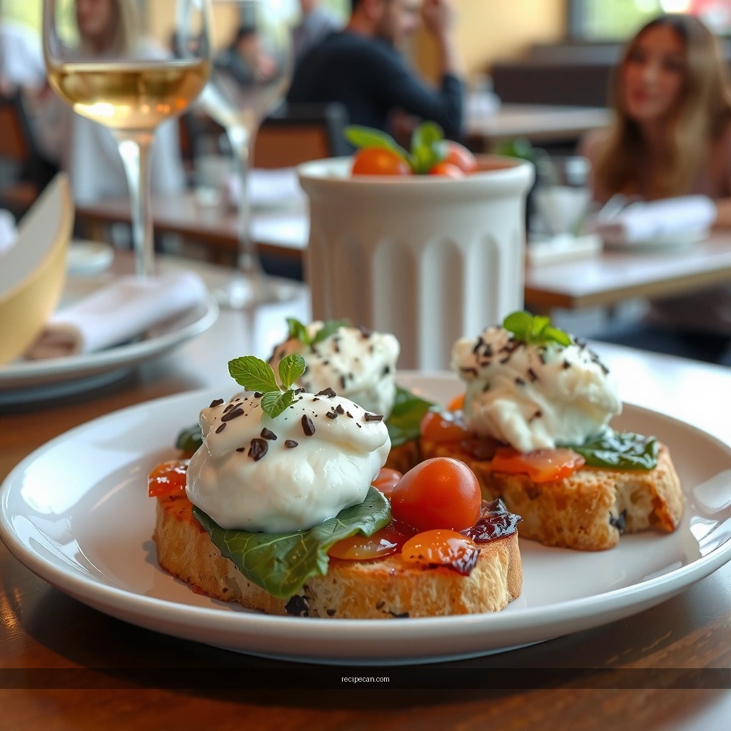 Bruschetta with Goat Cheese - bruschetta recipe with goat cheese