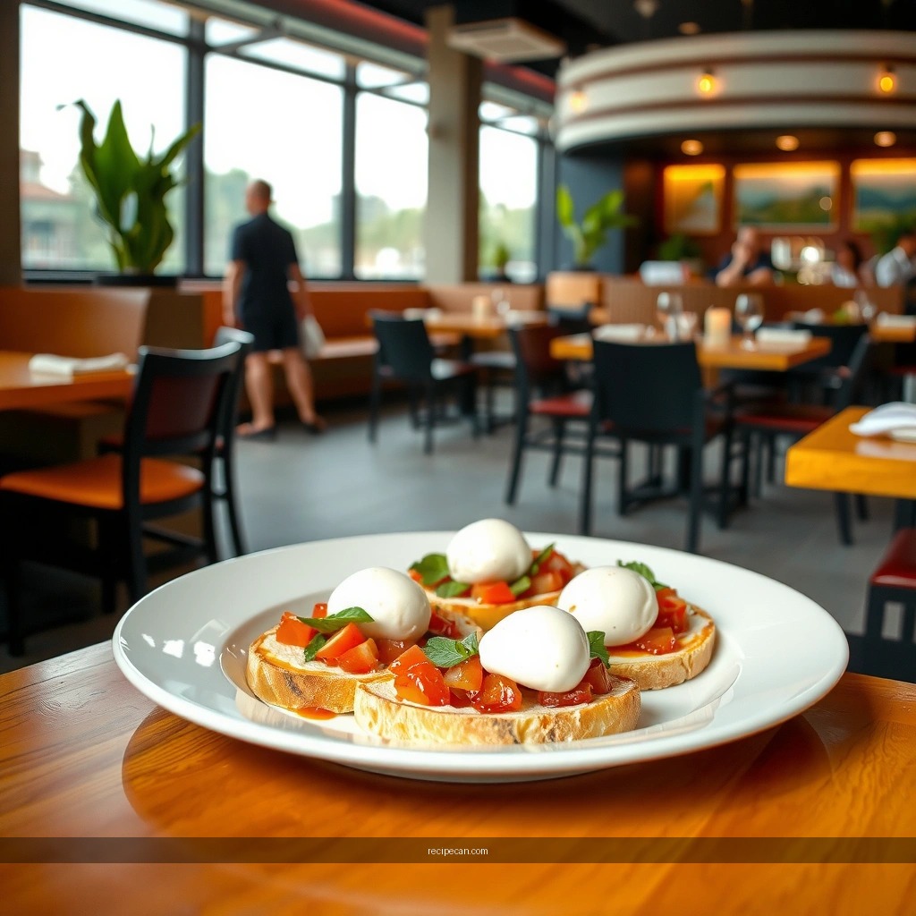 Bruschetta with Mozzarella - bruschetta with mozzarella recipe