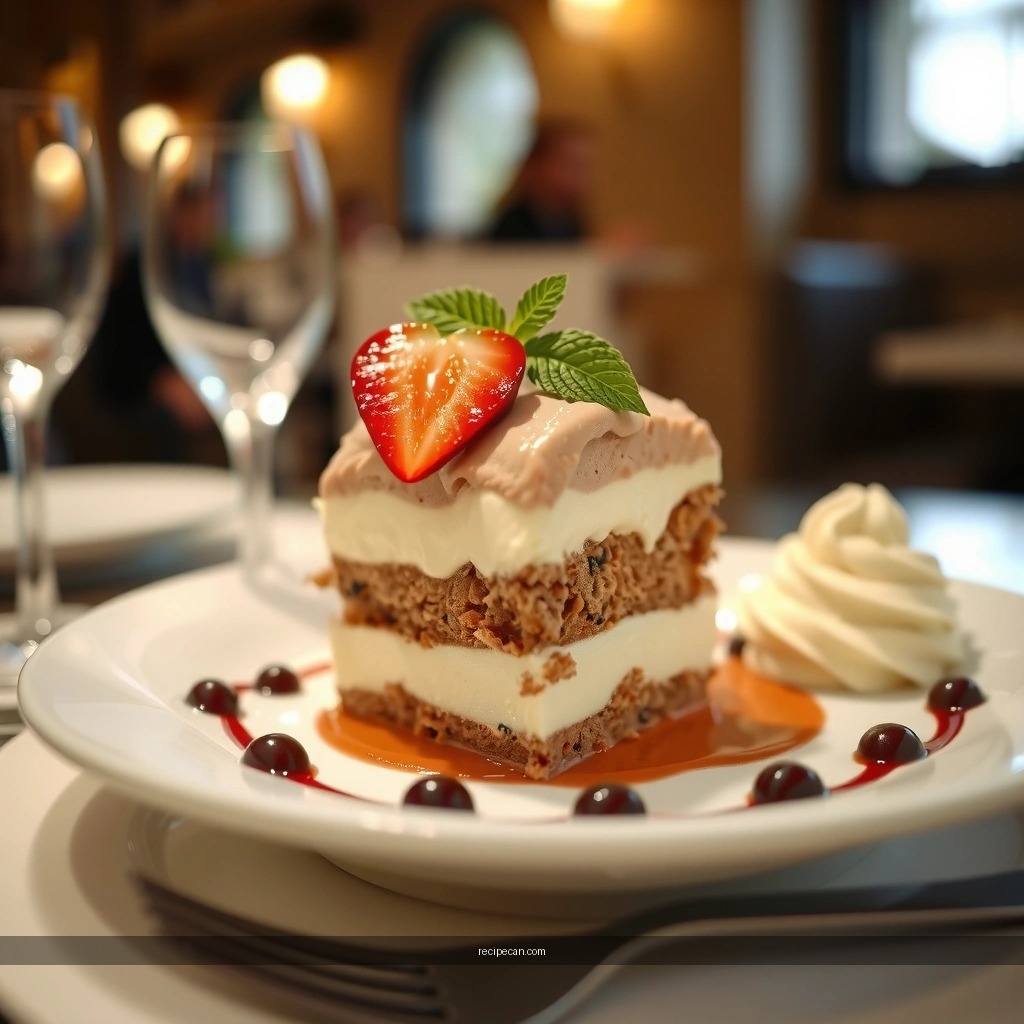 Build the Layers - non alcoholic tiramisu recipe