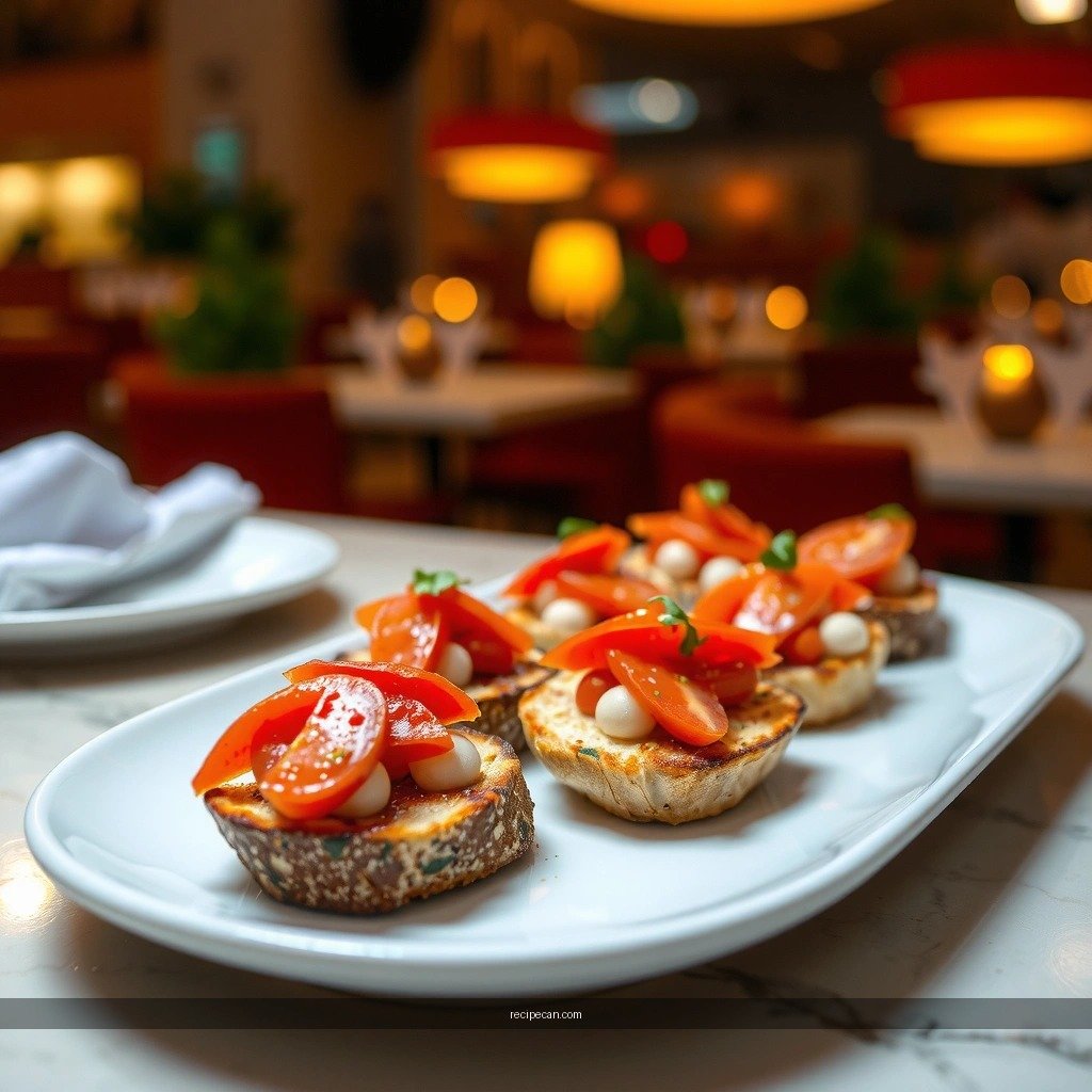 Burrata Bruschetta - recipes for bruschetta appetizers
