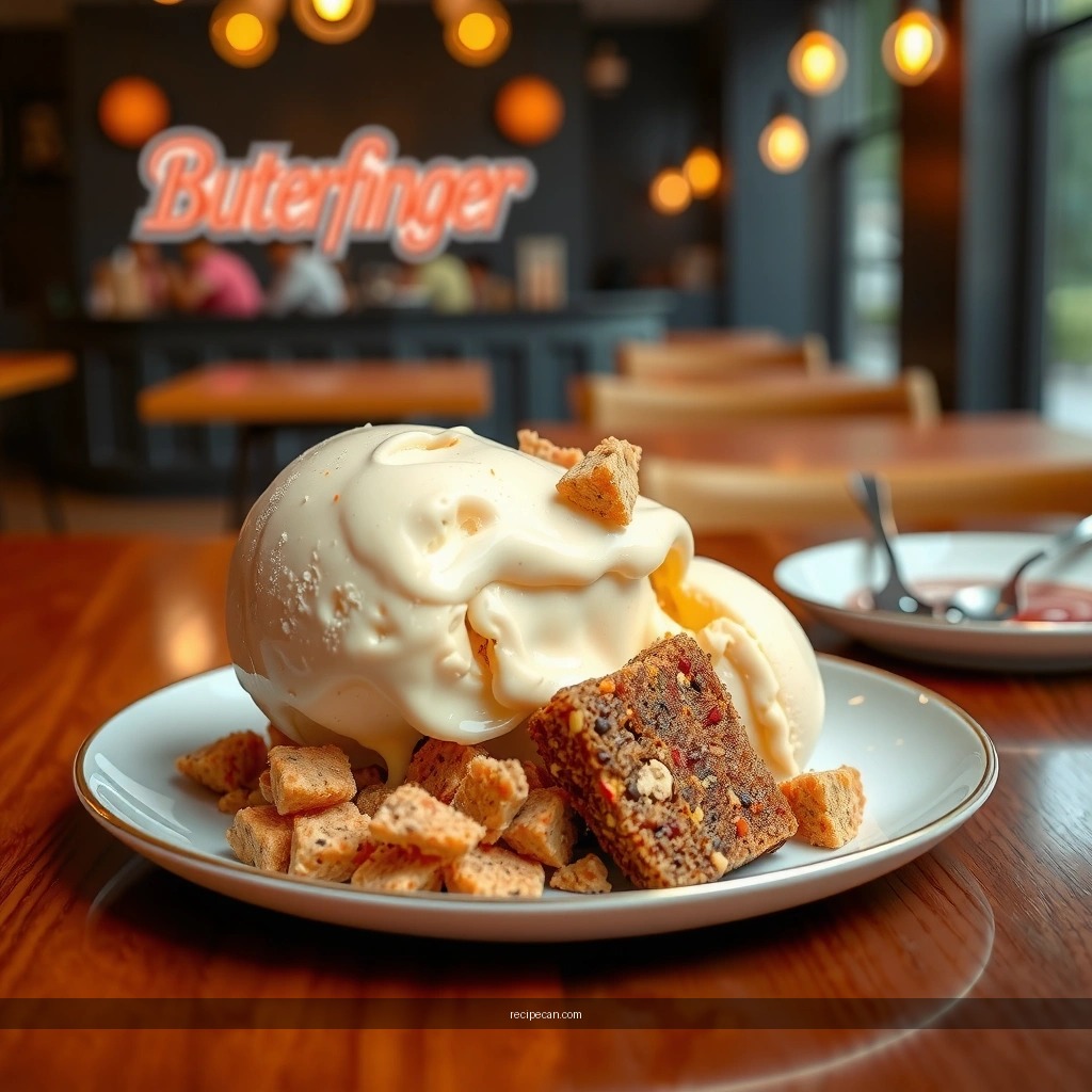Butterfinger Bits - butterfinger homemade ice cream recipe