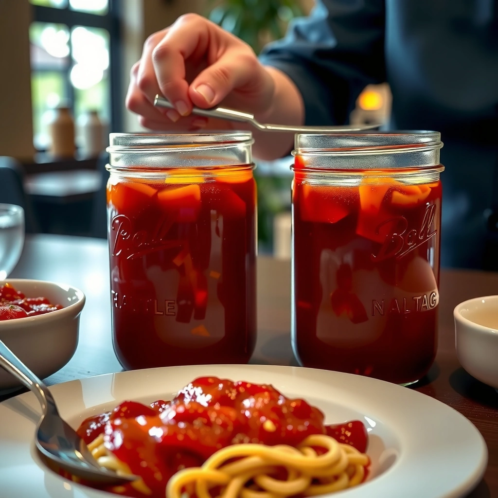 Canning - ball canning spaghetti sauce recipe