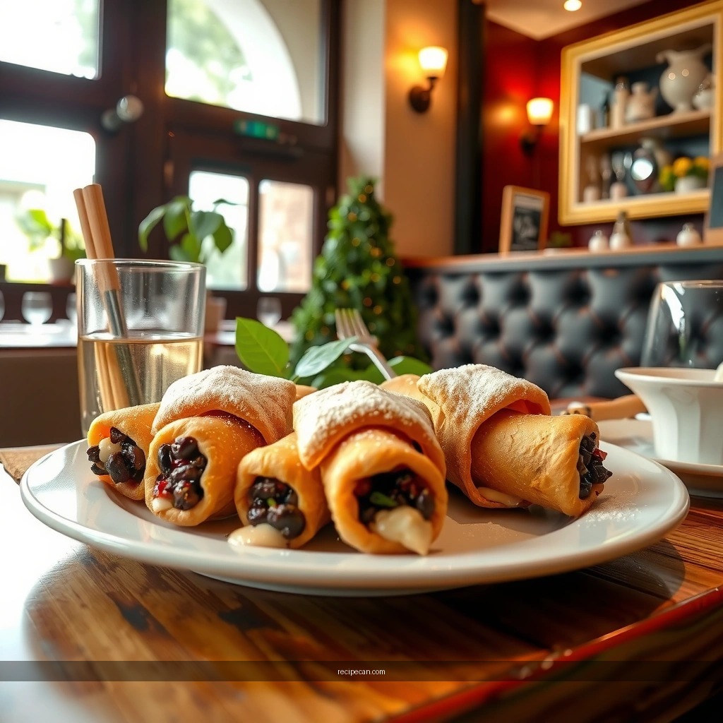 Cannoli - traditional italian cannoli recipe