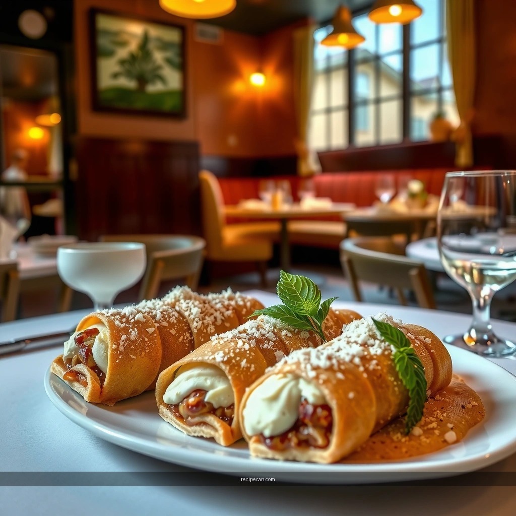 Cannoli - recipe for cannoli