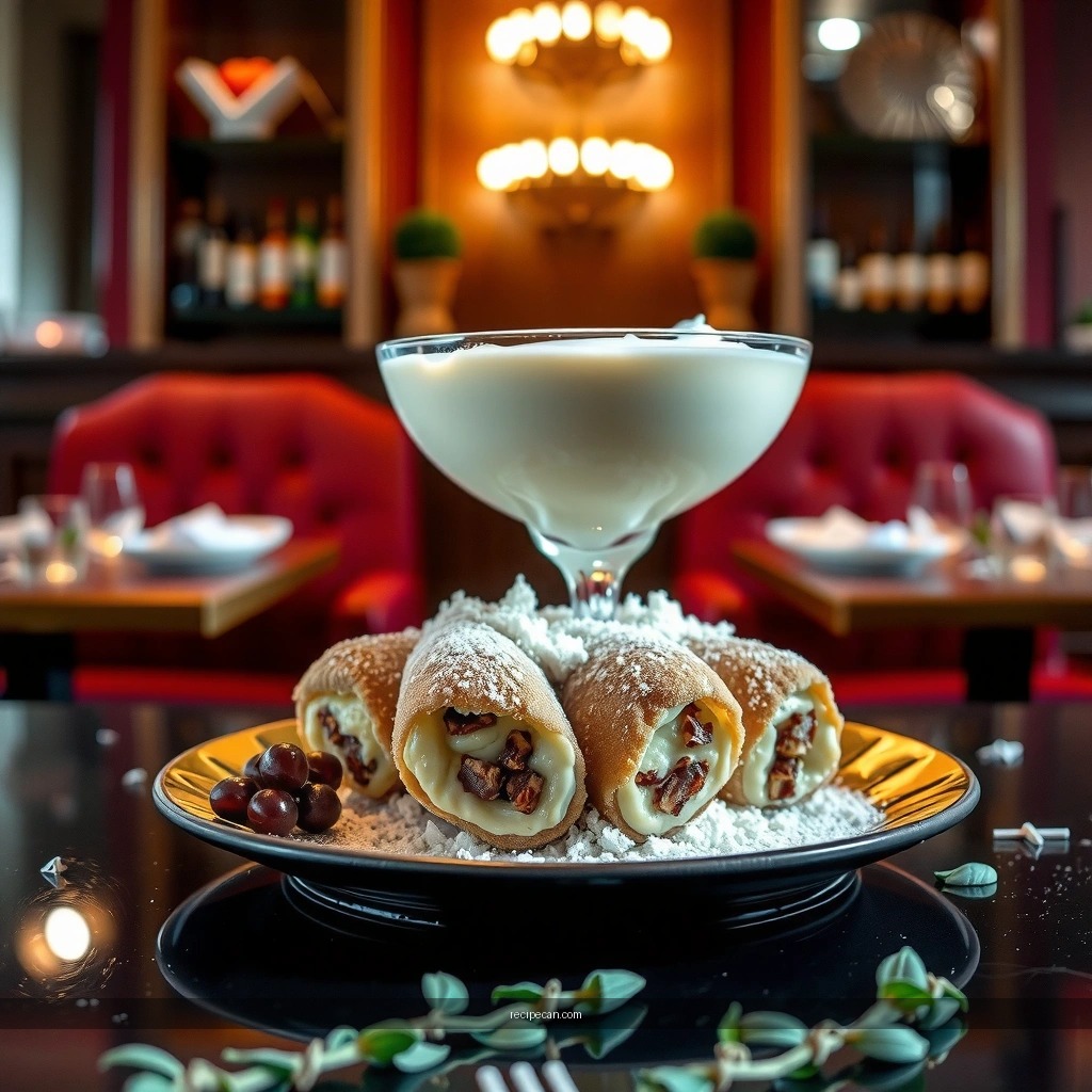 Cannoli - cannoli martini recipe