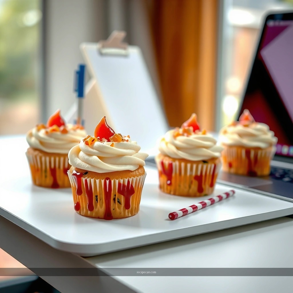 Cannoli Cupcake Batter - recipe for cannoli cupcakes