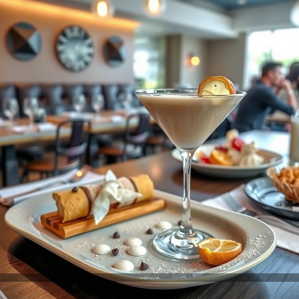 Cannoli Martini - cannoli martini recipe