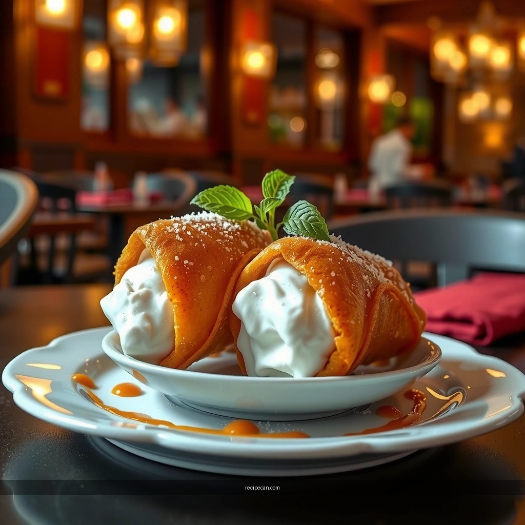Cannoli Shell Dough - cannoli dessert recipe