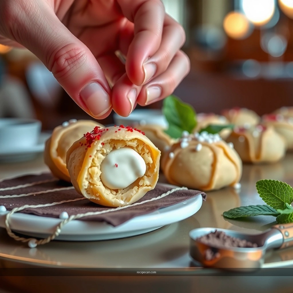 Cannoli-Style Filling - recipe cannoli cookies