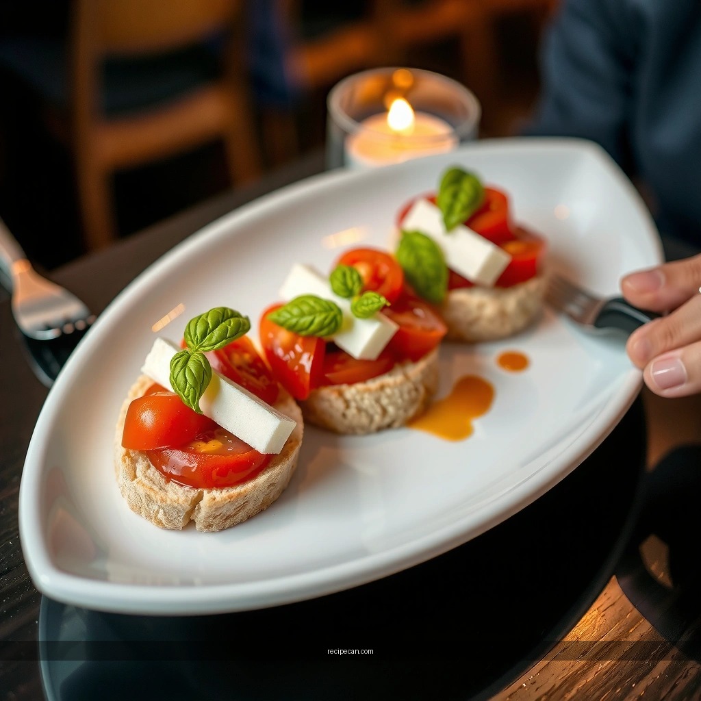 Caprese Bruschetta - top rated bruschetta recipes