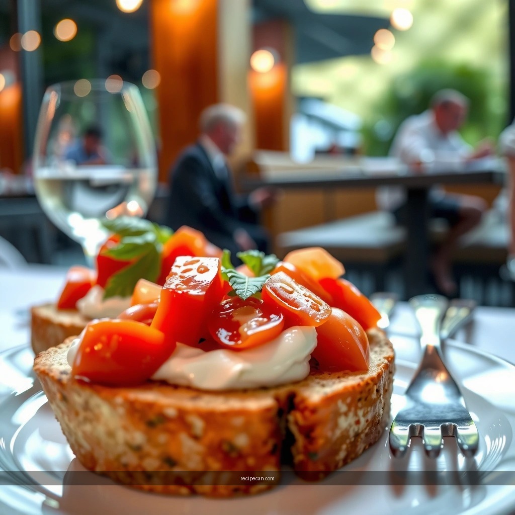 Caprese Bruschetta - recipes for bruschetta toppings